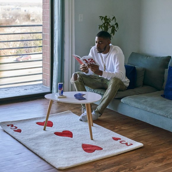 Custom Giant Playing Card Rug - Picture 1 of 6